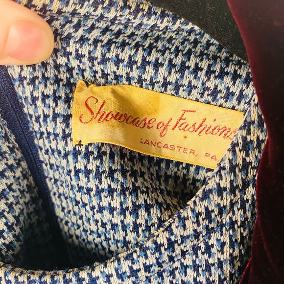 Vintage Robert Leonard Tweed Dress Suit Sheath Dress‎ Jacket Large Office Siren - Picture 4 of 10